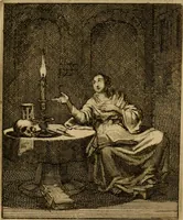 An illustration from Voncken der liefde Jesu, van het Godtbegerende zielenvier : bloemitjes der salige hoope, tot verheugelykheid der wandelaars langs den weg, na vreden ryk : een behelsinge van vyftig sinne-beelden, met hunne daar op spelende verssen, en heylige spreuken (1687)