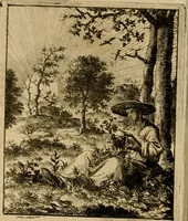 An illustration from Voncken der liefde Jesu, van het Godtbegerende zielenvier : bloemitjes der salige hoope, tot verheugelykheid der wandelaars langs den weg, na vreden ryk : een behelsinge van vyftig sinne-beelden, met hunne daar op spelende verssen, en heylige spreuken (1687)