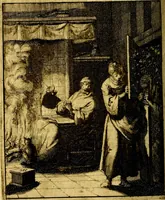 An illustration from Voncken der liefde Jesu : van het Godtbegerende zielenvier : bloemitjes der salige hoope, tot verheugelykheid der wandelaars langs den weg, na vreden ryk : een behelsinge van vyftig sinne-beelden, met hunne daar op spelende verssen, en heylige spreuken (1687)
