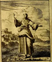 An illustration from Voncken der liefde Jesu : van het Godtbegerende zielenvier : bloemitjes der salige hoope, tot verheugelykheid der wandelaars langs den weg, na vreden ryk : een behelsinge van vyftig sinne-beelden, met hunne daar op spelende verssen, en heylige spreuken (1687)