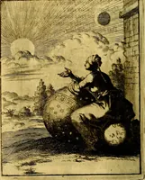 An illustration from Voncken der liefde Jesu : van het Godtbegerende zielenvier : bloemitjes der salige hoope, tot verheugelykheid der wandelaars langs den weg, na vreden ryk : een behelsinge van vyftig sinne-beelden, met hunne daar op spelende verssen, en heylige spreuken (1687)