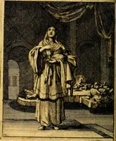 An illustration from Voncken der liefde Jesu : van het Godtbegerende zielenvier : bloemitjes der salige hoope, tot verheugelykheid der wandelaars langs den weg, na vreden ryk : een behelsinge van vyftig sinne-beelden, met hunne daar op spelende verssen, en heylige spreuken (1687)