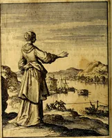 An illustration from Voncken der liefde Jesu : van het Godtbegerende zielenvier : bloemitjes der salige hoope, tot verheugelykheid der wandelaars langs den weg, na vreden ryk : een behelsinge van vyftig sinne-beelden, met hunne daar op spelende verssen, en heylige spreuken (1687)