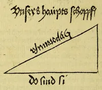 An illustration from Von der new gefunnde[n] Region die wol ein Welt genennt mag werden, durch den cristenlichen Künig von Portugall, wunnderbarlich erfunden (1506)