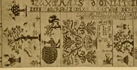An illustration from Von der Wiege bis zum Grabe : ein Beitrag zur sächsischen Volkskunst (1900)