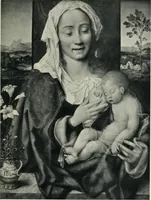 An illustration from Von Eyck bis Bruegel, studien zur geschichte der niederländischen malerei (1916)