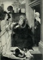 An illustration from Von Eyck bis Bruegel, studien zur geschichte der niederländischen malerei (1916)