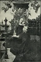 An illustration from Von Eyck bis Bruegel, studien zur geschichte der niederländischen malerei (1916)