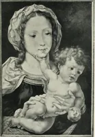 An illustration from Von Eyck bis Bruegel, studien zur geschichte der niederländischen malerei (1916)