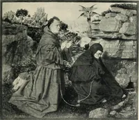 An illustration from Von Eyck bis Bruegel, studien zur geschichte der niederländischen malerei (1916)
