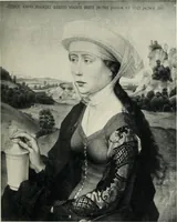 An illustration from Von Eyck bis Bruegel, studien zur geschichte der niederländischen malerei (1916)