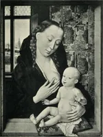 An illustration from Von Eyck bis Bruegel, studien zur geschichte der niederländischen malerei (1916)