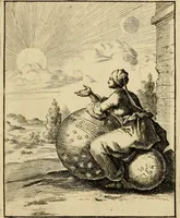 Picture 49 of 51 from Vonken der liefde Jezus, van het God-begeerende zielen-vuur : zynde bloempjes der zalige hoop, tot verheugelykheid der wandelaars, langs den weg, na vreden-ryk : een behelzing van vyftig zinne-beelden, met hunne daar op speelende, verzen, en heilige spreuken (1717), leaf 221
