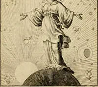 Picture 4 of 51 from Vonken der liefde Jezus, van het God-begeerende zielen-vuur : zynde bloempjes der zalige hoop, tot verheugelykheid der wandelaars, langs den weg, na vreden-ryk : een behelzing van vyftig zinne-beelden, met hunne daar op speelende, verzen, en heilige spreuken (1717), leaf 29