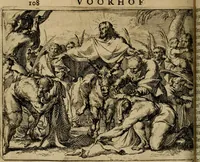 An illustration from Het voorhof der ziele : behangen met leerzaeme prenten en zinnebeelden (1698)