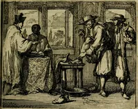 An illustration from Het voorhof der ziele : behangen met leerzaeme prenten en zinnebeelden (1698)