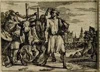 An illustration from Het voorhof der ziele : behangen met leerzaeme prenten en zinnebeelden (1698)