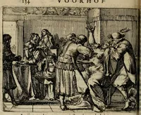 An illustration from Het voorhof der ziele : behangen met leerzaeme prenten en zinnebeelden (1698)