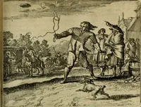 An illustration from Het voorhof der ziele : behangen met leerzaeme prenten en zinnebeelden (1698)