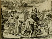 An illustration from Het voorhof der ziele : behangen met leerzaeme prenten en zinnebeelden (1698)
