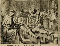 An illustration from Het voorhof der ziele : behangen met leerzaeme prenten en zinnebeelden (1698)