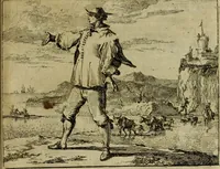 An illustration from Het voorhof der ziele : behangen met leerzaeme prenten en zinnebeelden (1698)
