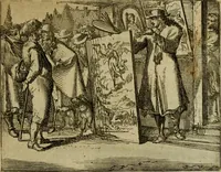 An illustration from Het voorhof der ziele : behangen met leerzaeme prenten en zinnebeelden (1698)