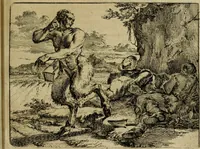 An illustration from Het voorhof der ziele : behangen met leerzaeme prenten en zinnebeelden (1698)