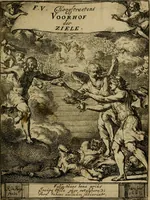 Picture 2 of 64 from Het voorhof der ziele : behangen met leerzaeme prenten en zinnebeelden (1698), leaf 6