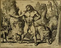 An illustration from Het voorhof der ziele : behangen met leerzaeme prenten en zinnebeelden (1698)