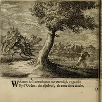 An illustration from Het voorhof der ziele : behangen met leerzaeme prenten en zinnebeelden (1698)