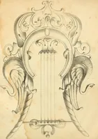 An illustration from Vorlegeblätter zum Zeichnenunterricht in Verzierungen für Volks- und Gewerbschulen (1844)