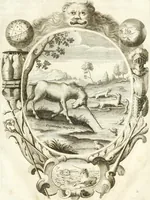 An illustration from Votum unanime Parnassi Salisburgensis deorum judicio et assensu approbatum, dum in celsiss.mum ac rever.mum S.R.I. Principem, Archiepiscopum Salisburgensem &c. &c. electus esset Joannes Ernestus è S.R.I. comitibus de Thun, Episcopus Seccoviensis (1687)