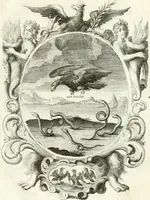 An illustration from Votum unanime Parnassi Salisburgensis deorum judicio et assensu approbatum, dum in celsiss.mum ac rever.mum S.R.I. Principem, Archiepiscopum Salisburgensem &c. &c. electus esset Joannes Ernestus è S.R.I. comitibus de Thun, Episcopus Seccoviensis (1687)
