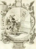 An illustration from Votum unanime Parnassi Salisburgensis deorum judicio et assensu approbatum, dum in celsiss.mum ac rever.mum S.R.I. Principem, Archiepiscopum Salisburgensem &c. &c. electus esset Joannes Ernestus è S.R.I. comitibus de Thun, Episcopus Seccoviensis (1687)