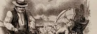 An illustration from Voyage au pays des étoiles : chansonette comique avee [i.e. avec] parlé (1888)