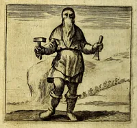 Picture 5 of 13 from Voyage des pays septentrionaux. : Dans lequel se void [sic] les moeurs, maniere de vivre, & superstitions des Norweguiens, Lappons, Kiloppes, Borandiens, Syberiens, Samojedes, Zembliens, & Islandois. (1676), leaf 144