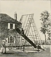 An illustration from A voyage in space; a course of six lectures "adapted to a juvenile auditory" delivered at the Royal Institution at Xmas 1913 (1915)