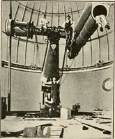 An illustration from A voyage in space; a course of six lectures "adapted to a juvenile auditory" delivered at the Royal Institution at Xmas 1913 (1915)