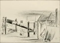 An illustration from A voyage in space; a course of six lectures "adapted to a juvenile auditory" delivered at the Royal Institution at Xmas 1913 (1915)
