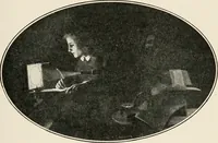 An illustration from A voyage in space; a course of six lectures "adapted to a juvenile auditory" delivered at the Royal Institution at Xmas 1913 (1915)