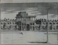 An illustration from Voyage, ou relation de l'etat present du royaume de Perse. Avec une dissertation curieuse sur les moeurs, religion & gouvernement de cet etat. Enrichi de figures (1695)