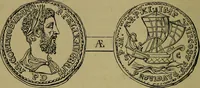 An illustration from The voyage and shipwreck of St. Paul, with dissertations on the life and writings of St. Luke, and the ships and navigation of the ancients (1880)