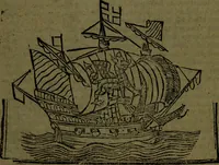Picture 1 of 69 from The voyages & travels of Sir John Mandevile, Knight, wherein is set down the way to the Holy Land, and to Hierusalem, as also to the lands of the great Caan, and of Prestor John, to Inde, and divers other countries, together with many and strange marvels therein (1684), leaf 8