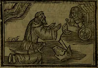 Picture 50 of 69 from The voyages & travels of Sir John Mandevile, Knight, wherein is set down the way to the Holy Land, and to Hierusalem, as also to the lands of the great Caan, and of Prestor John, to Inde, and divers other countries, together with many and strange marvels therein (1684), leaf 93