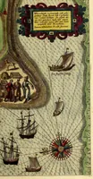 Picture 11 of 33 from Voyagie, ofte schip-vaert, van Ian Huyghen van Linschoten, van by Noorden om langes Noorvvegen de Noortcaep, Laplant, Vinlant, Ruslandt, de VVitte Zee, de custen van candenoes, Svvetenoes, Pitzora ... : VVaer inne seer distinctelicken verbaels-ghewijse beschreven ende aenghewesen wordt, alle t'ghene dat hem op de selve reyse van dach tot dach bejeghent en voorghecomen is ... Anno 1594. en[de] 1595 (1601), leaf 49