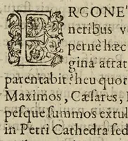 An illustration from Vrbani VIII. Pont. Maximi electio. et Francis Barberini S.R.E. Cardin. & Princ. ad Lud. XIII. Fra. & Nau. regem pontificia legatio. Ex III. tomo annalium Rodolphi Botereii ... (1625)