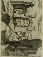 An illustration from Vrbis Romae aedificiorvm illvstrivmqvae svpersvnt reliqviae (1569)