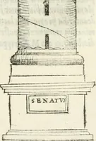 Picture 32 of 37 from Vrbis Romae topographia : nvper ab ipso avctore nonnvllis erroribvs svblatis emandata, addita etiam interpretatione nominum quæ unica litera uel syllaba in antiquis titulis scripta inueniuntur : cvi etiam ab eodem adiectae svnt qvam breuissimæ obseruationes de prænomine, nomine, & cognomine de quibus etsi multi multa scripsere nemo tamen hactenus rei ueritatem attigisse videtur (1544), leaf 122