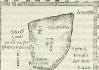 Picture 7 of 37 from Vrbis Romae topographia : nvper ab ipso avctore nonnvllis erroribvs svblatis emandata, addita etiam interpretatione nominum quæ unica litera uel syllaba in antiquis titulis scripta inueniuntur : cvi etiam ab eodem adiectae svnt qvam breuissimæ obseruationes de prænomine, nomine, & cognomine de quibus etsi multi multa scripsere nemo tamen hactenus rei ueritatem attigisse videtur (1544), leaf 32